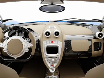 Pagani Huayra Roadster 2020 3D model