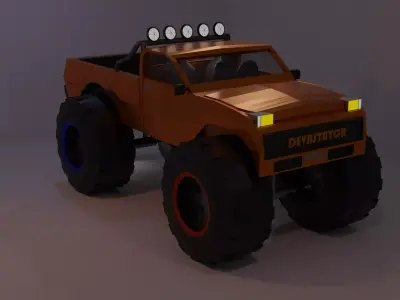 Monster Truck 3D model
