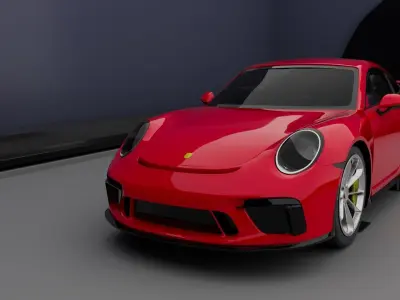 Porsche 911 GT3  3D model 3D model