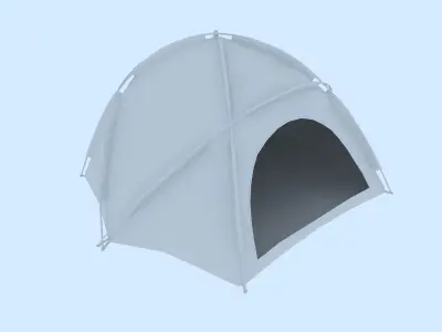 Camping Tent 3D model