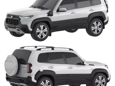 Lada Niva Travel Off-road 3D model