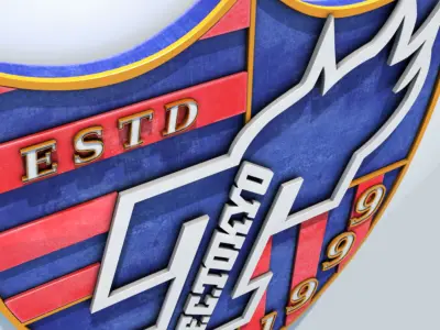FC Tokyo Crest 3D model
