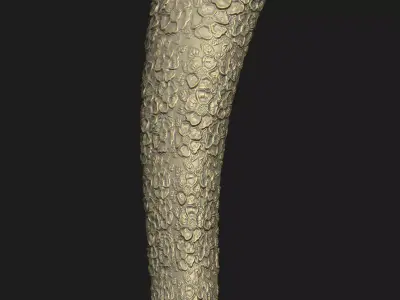 relief decor leg floral detail wooden chair sofa cnc table 3D print model