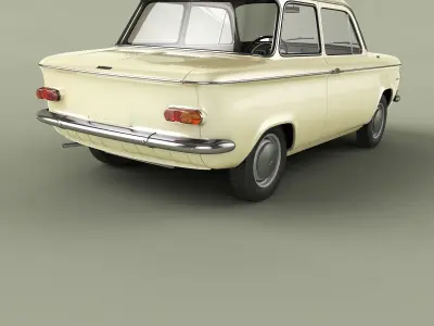 NSU Prinz 3D model