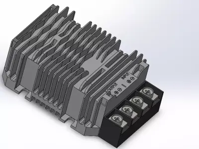 DC DC Convertor 3D print model