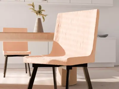 Chair Free low-poly 3D model purchase