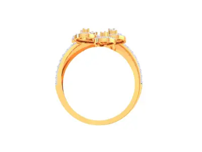 Diamond Ring  3D print model shop