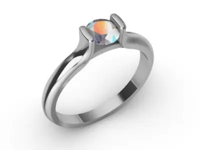 special ring for woman 3D print model