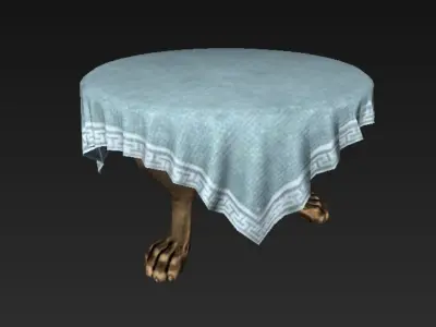 Roman Cloth Fancy Low-poly 3D model