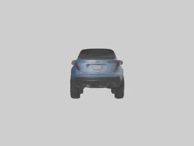 Crossover Model 1 Low-poly 3D model