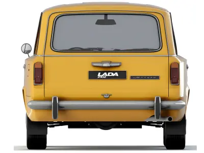 VAZ Lada 2102 1971 3D model