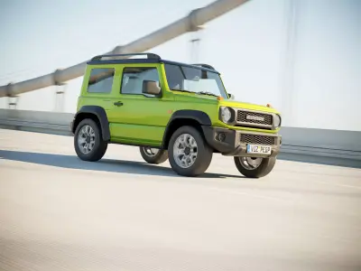 Small Japan 4x4 3D model