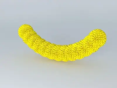 Tinsle banana Free 3D model