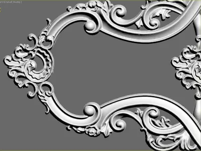  ornamental classic decoration 3d model vol 20 3D model