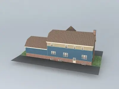 DIY house Free 3D model