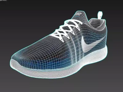 Nike Free Distance 2 3D model