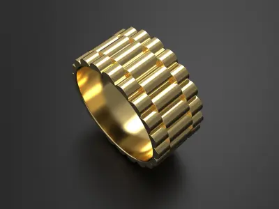 Rolls ring 10 mm wide 3D print model