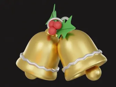 Christmas Bells 3D model
