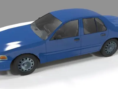 Car pack low poly Low-poly 3D model purchase