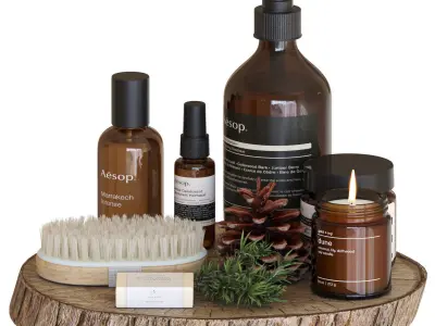 Bathroom Accessories 10 3D model