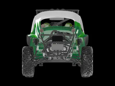 VW Baja 1985 3D model