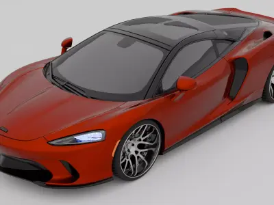 McLaren GT 3D model