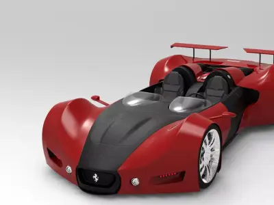 ferrari celeritas 3d model 3D model