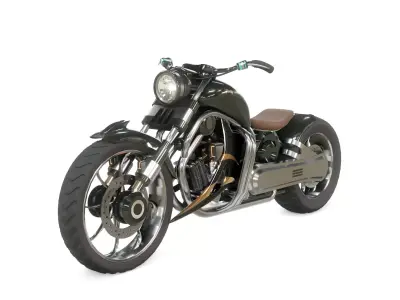 Harlay bike 3D model