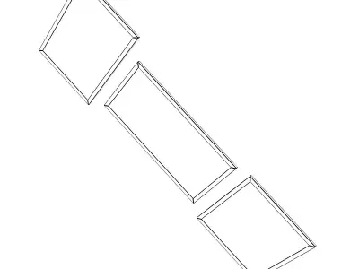 Wall Pictures 2 3D model