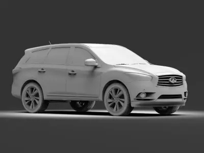 infiniti QX56 2011  3D model