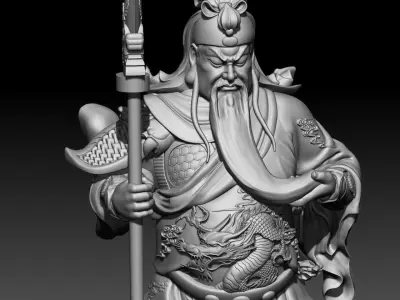 Guan Yu 3D model