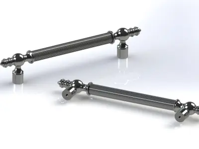 Classic Pull Handle Model A 3D model