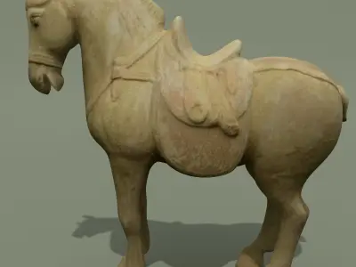 Horse Statuettes Collection volume 7 3D model
