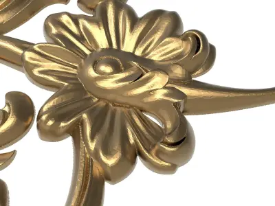  decorative pattern ready for 3D printing 3D model