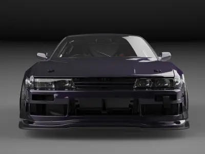 Nissan 180SX RB Drift 3D model
