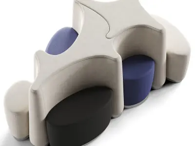 Sofa Atlek DNA 6 3D model