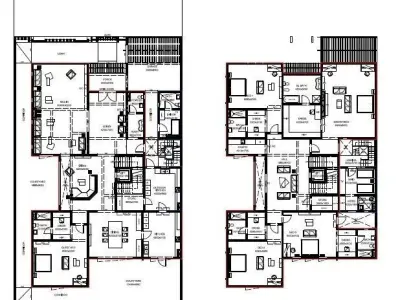Luxury House Concept 3D model