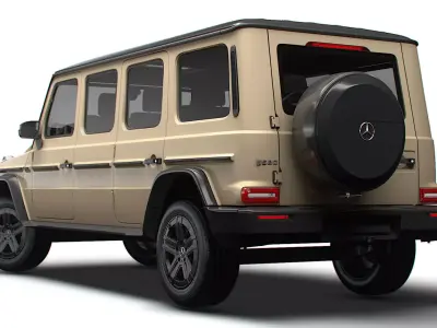 Mercedes Benz G 580 EQ Limousine 2026 3D model
