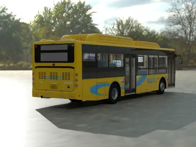YUTONG ZK6125CHEVNPG35 bus 3D model