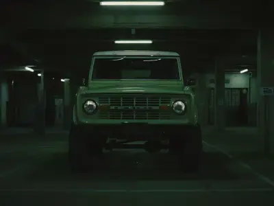 1970s Ford Bronco  3D model