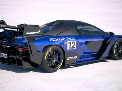McLaren Senna GTR 2020 3D model