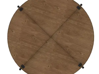 Drum Coffee Table by Noah 3D model