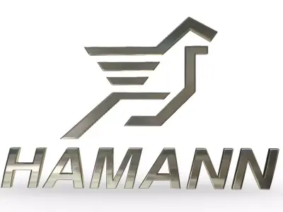 hamann logo 3D model