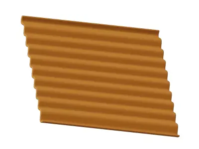 Plastic Exquisite Asbestos Sheet Toy 3D model