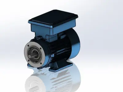 075 KW MONOFEZE MOTOR 3D model