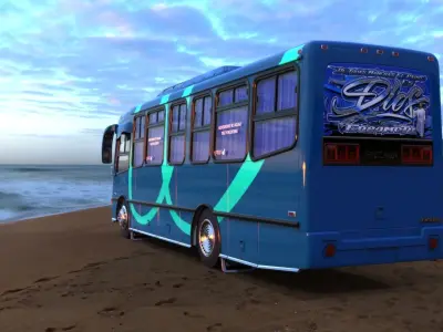 Foton Encava ent610 Low-poly 3D model