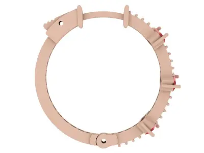 Earring 001 3D print model