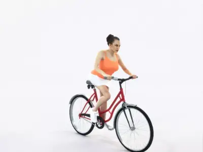 Dream 01K bicycle bike Sports Woman Low-poly 3D model