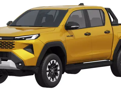Toyota Hilux SR5 2026 3D model