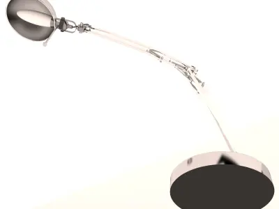 Metal Desk Lamp 3D model